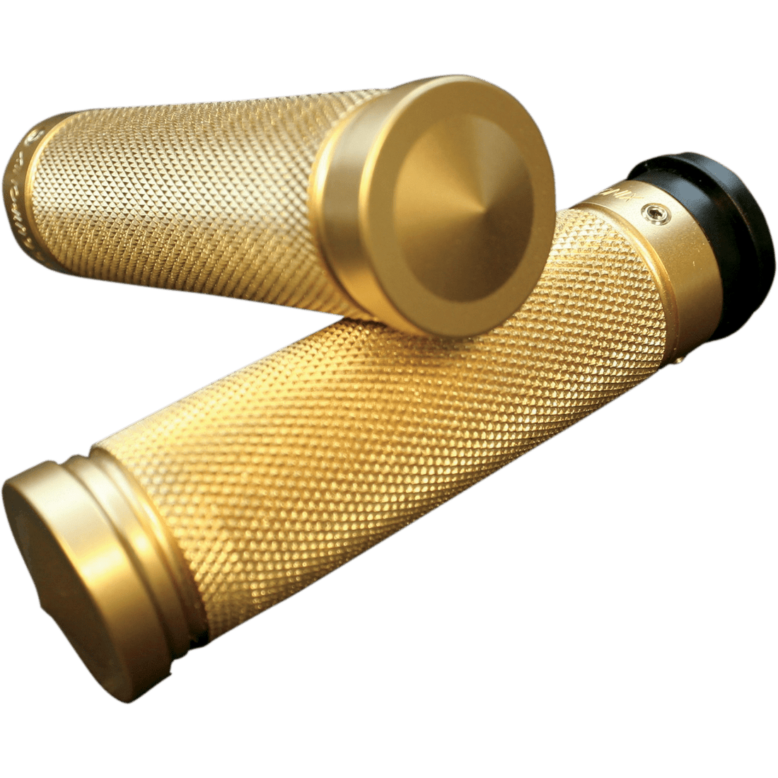 ACCUTRONIX Grips Knurled TBW Brass GR101K5