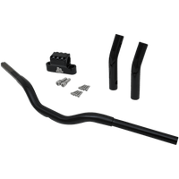 LA CHOPPERS Handlebar Kage Fighter Pullback 11" Black LA733608B