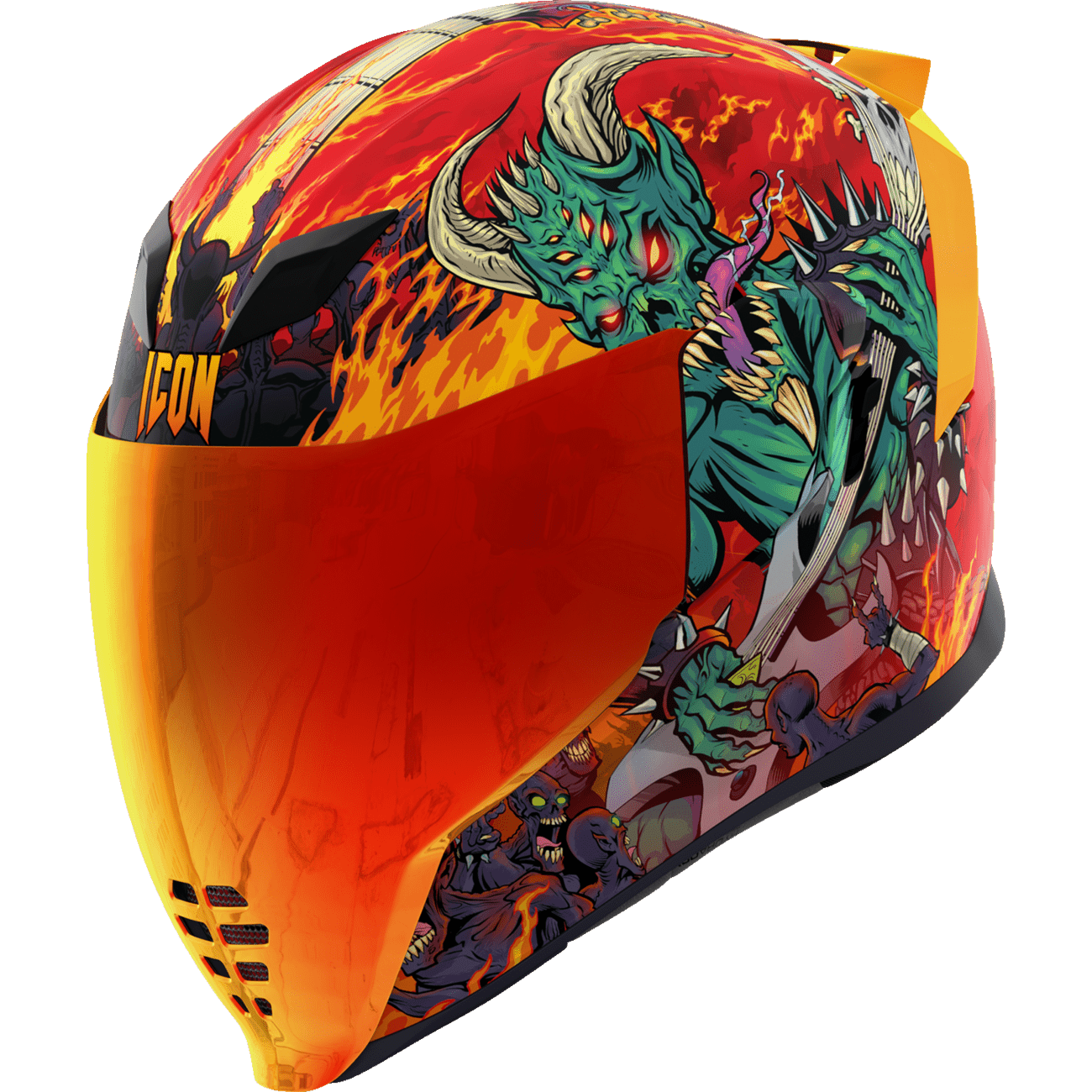 ICON Airflite™ Helmet Blegh MIPS® Red XS