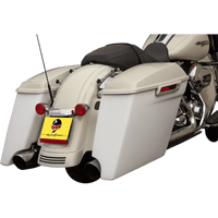 CYCLE VISIONS Saddlebag w/ Exhaust Cut-out Right CV7281