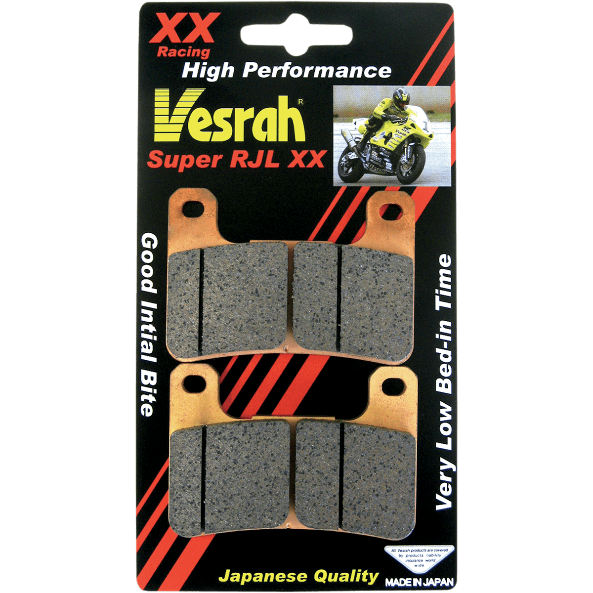 VESRAH JL Sintered Metal Brake Pads VD-355RJL-XX