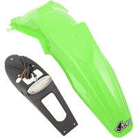 UFO Enduro Rear Fender with Light Green