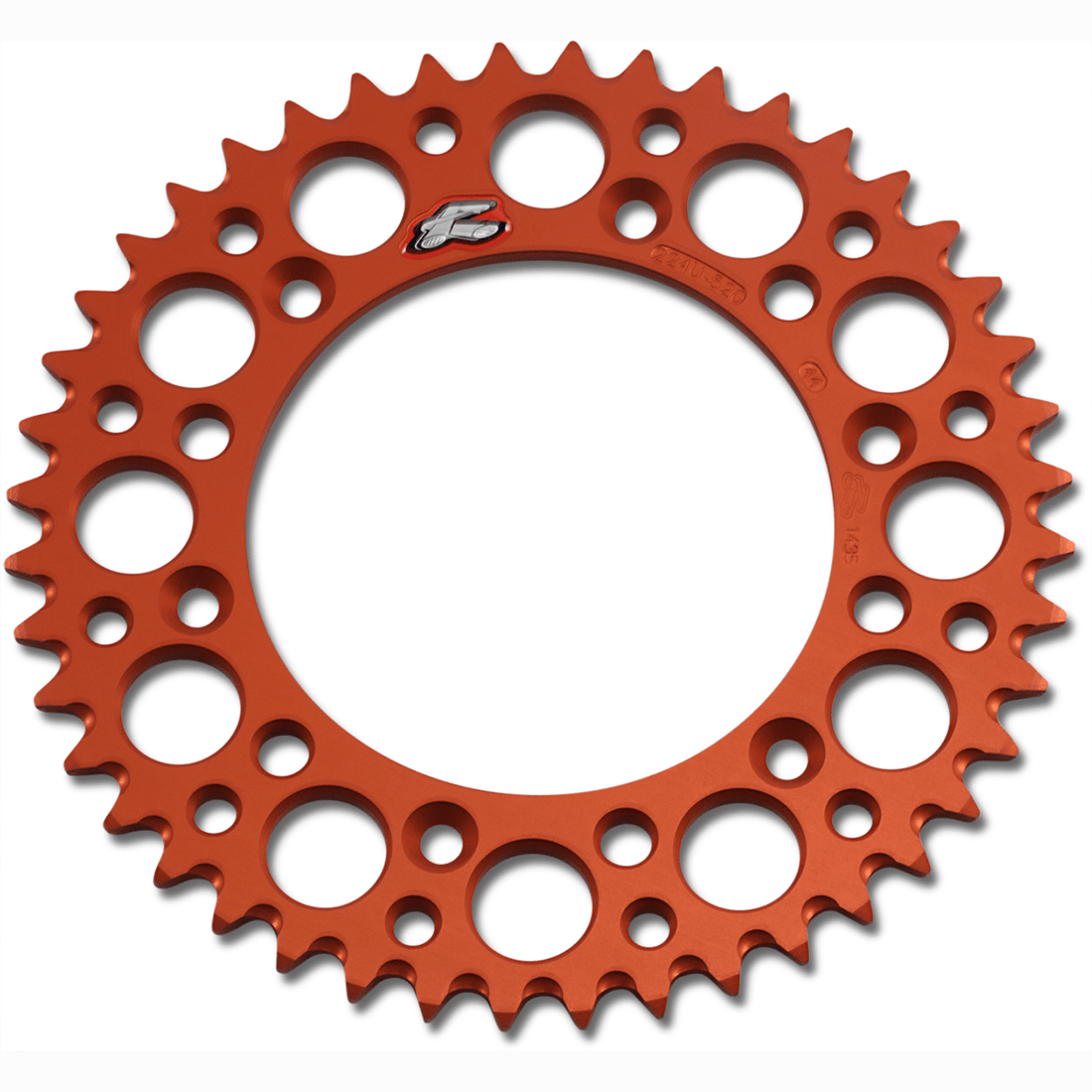 RENTHAL Sprocket Orange 44 Tooth 224U52044GPOR