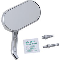 ARLEN NESS Mirror Sidekick Side View Oval Chrome Right 510003