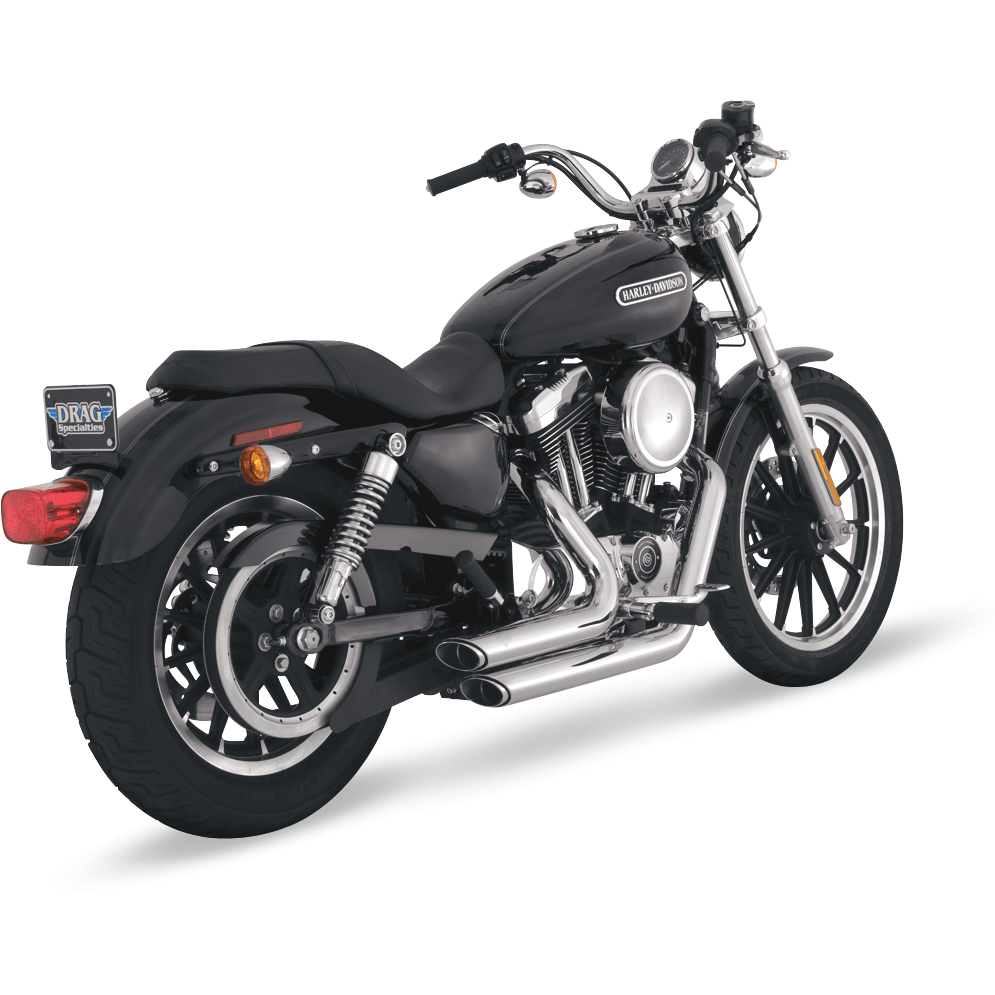 VANCE & HINES Shortshots Staggered Exhaust System Chrome 17219