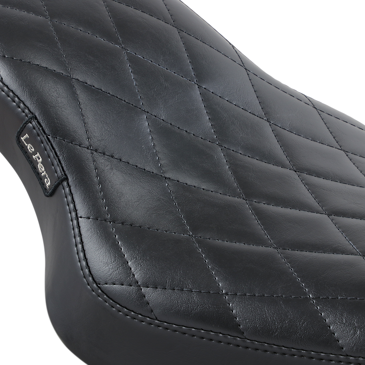 LE PERA Cobra Full-Length Seat Diamond Black XL '04-'22 LK076DM