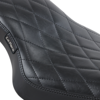 LE PERA Cobra Full-Length Seat Diamond Black XL '04-'22 LK076DM