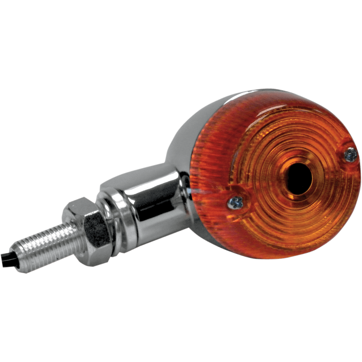 K&S TECHNOLOGIES Marker Light Single Filament Chrome/Amber