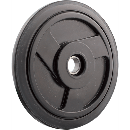 KIMPEX Idler Wheel with Bearing 6004-2RS Black Group 13 178 mm OD x 20 mm ID