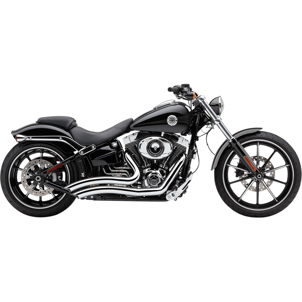 COBRA Speedster Swept Short Exhaust Chrome FXSB '13-'17 6226