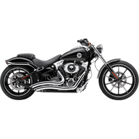 COBRA Speedster Swept Short Exhaust Chrome FXSB '13-'17 6226