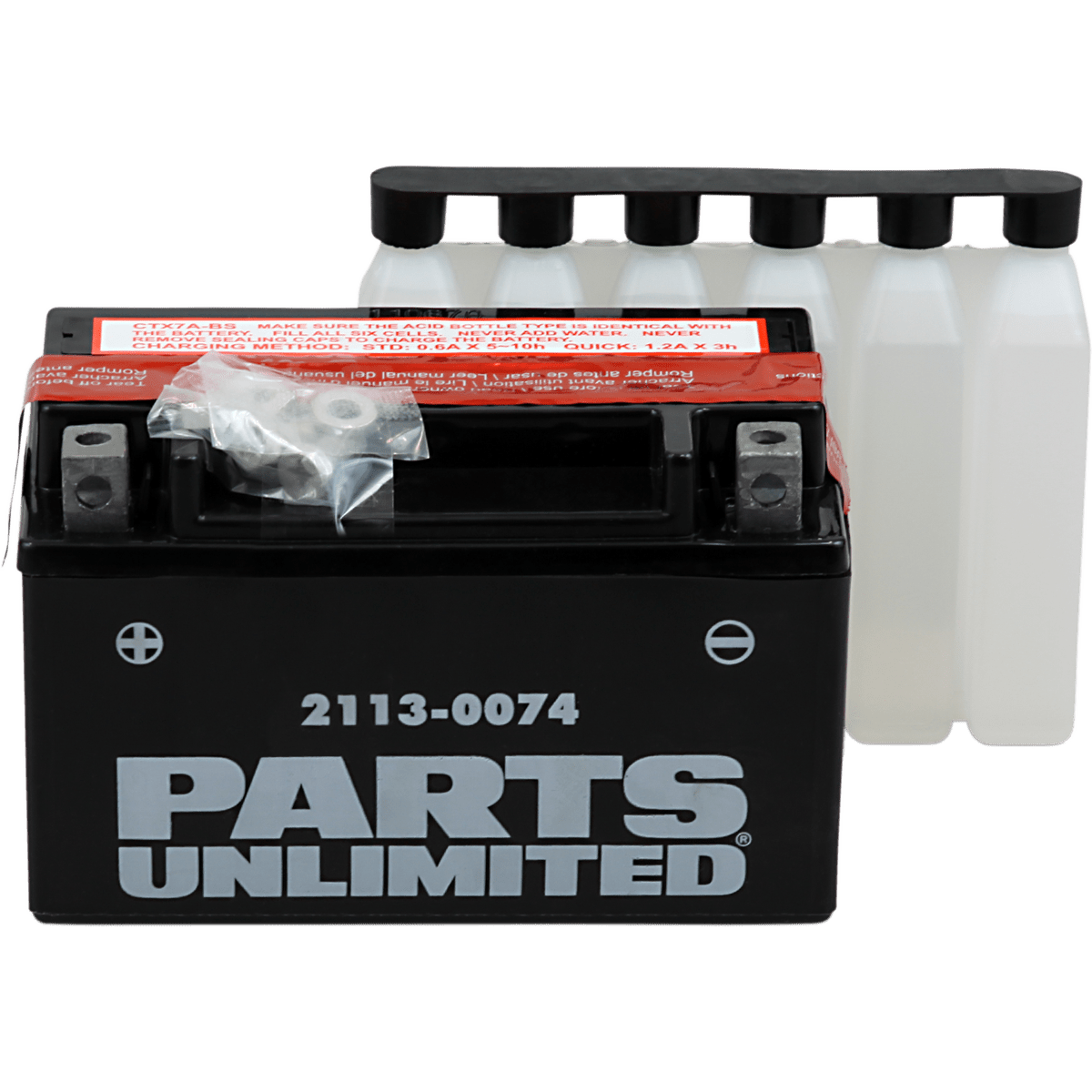 PARTS UNLIMITED AGM Battery YTX7A-BS .35 L