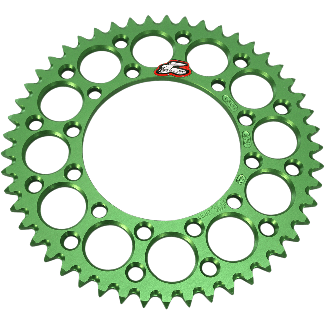 RENTHAL Sprocket Kawasaki Green 49 Tooth 191U42049GEGN