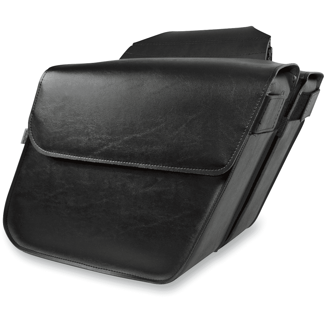 WILLIE & MAX LUGGAGE Raptor Saddlebag Black Standard Slant 5880200