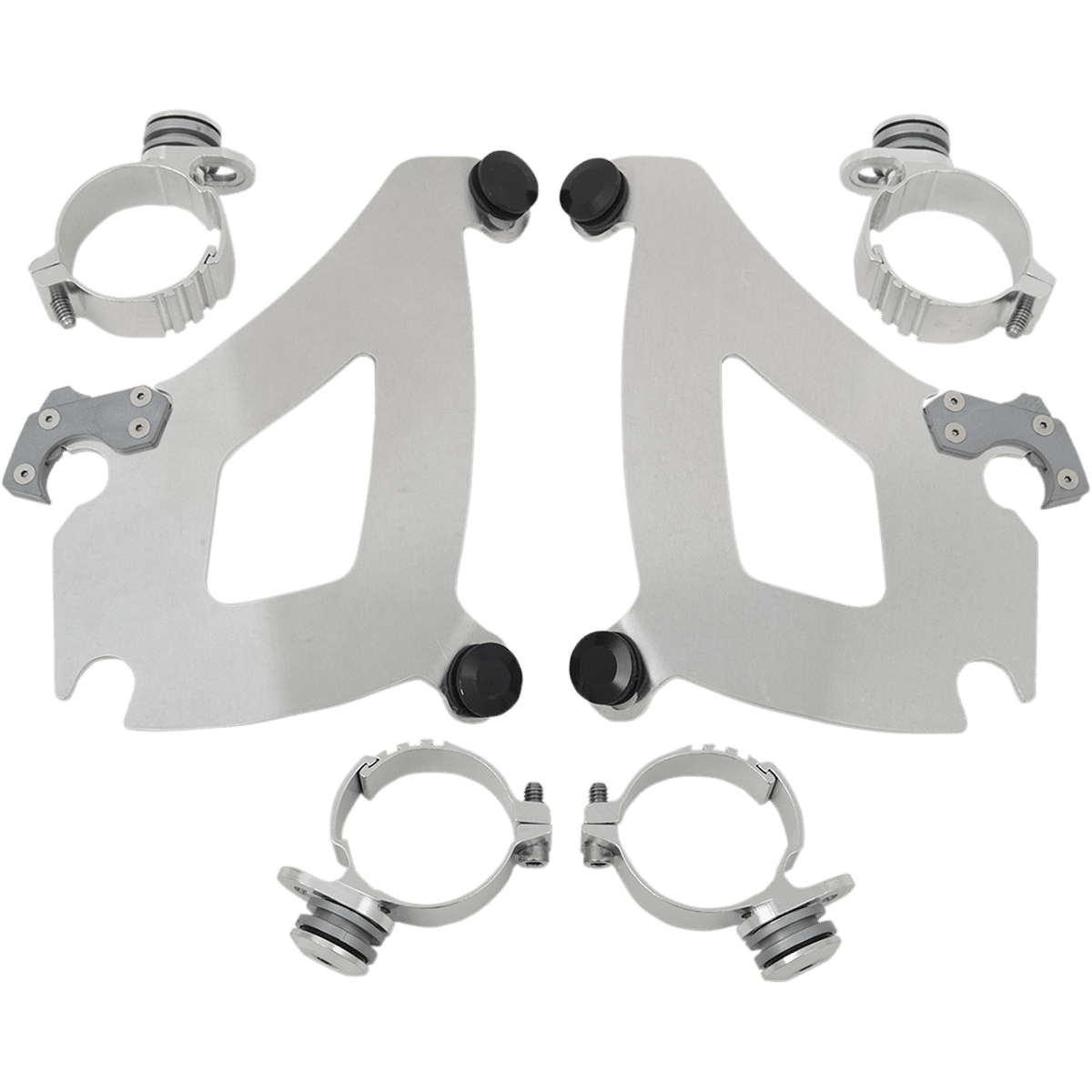 MEMPHIS SHADES Bullet Mounting Kit Polished Breakout MEK1998