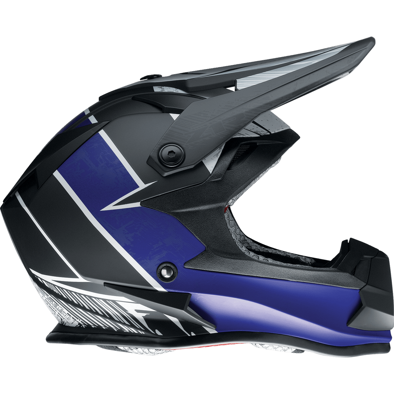 Z1R Youth F.I. Helmet Fractal MIPS® Matte Black/Blue Small