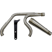 TRASK Assault 2:1 Exhaust Full Stainless Straight TM5010