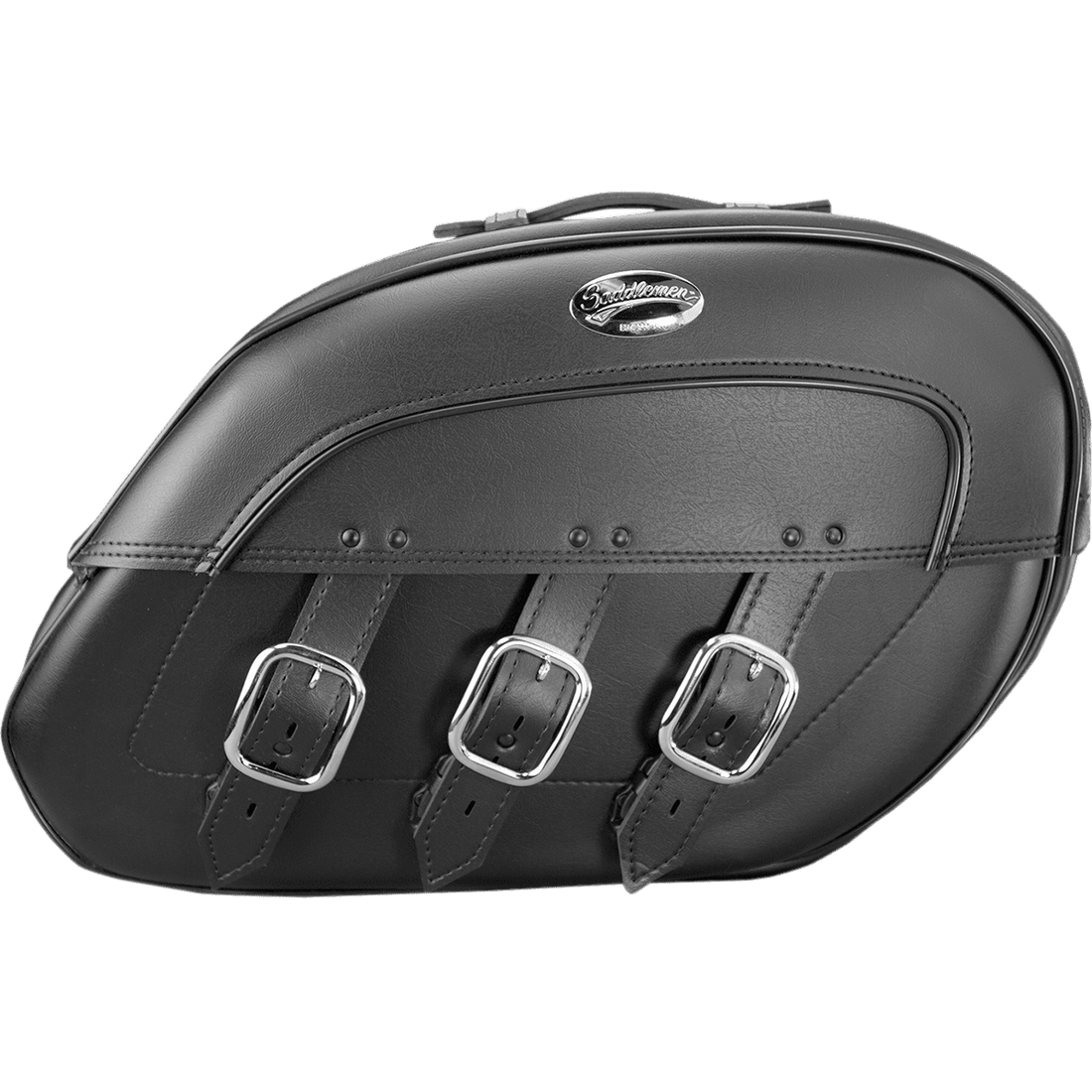 SADDLEMEN Rigid-Mount Universal Drifter Slant Saddlebags 5070P