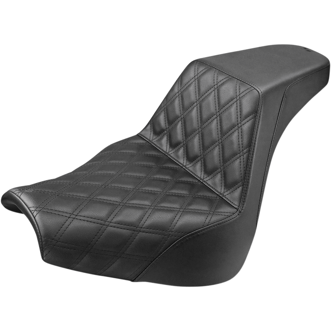 SADDLEMEN Step-Up Seat Front Lattice Stitch Black FXBR/S '18-'20 81831172