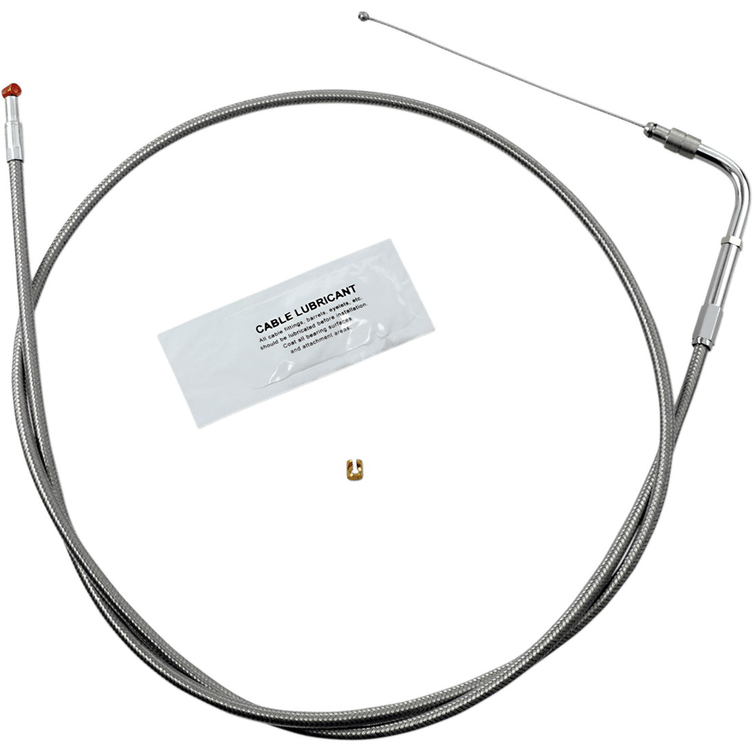 BARNETT Throttle Cable +10" Stainless Steel