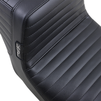 LE PERA Tailwhip Seat Pleated Black FL '08-'23 LK587PT