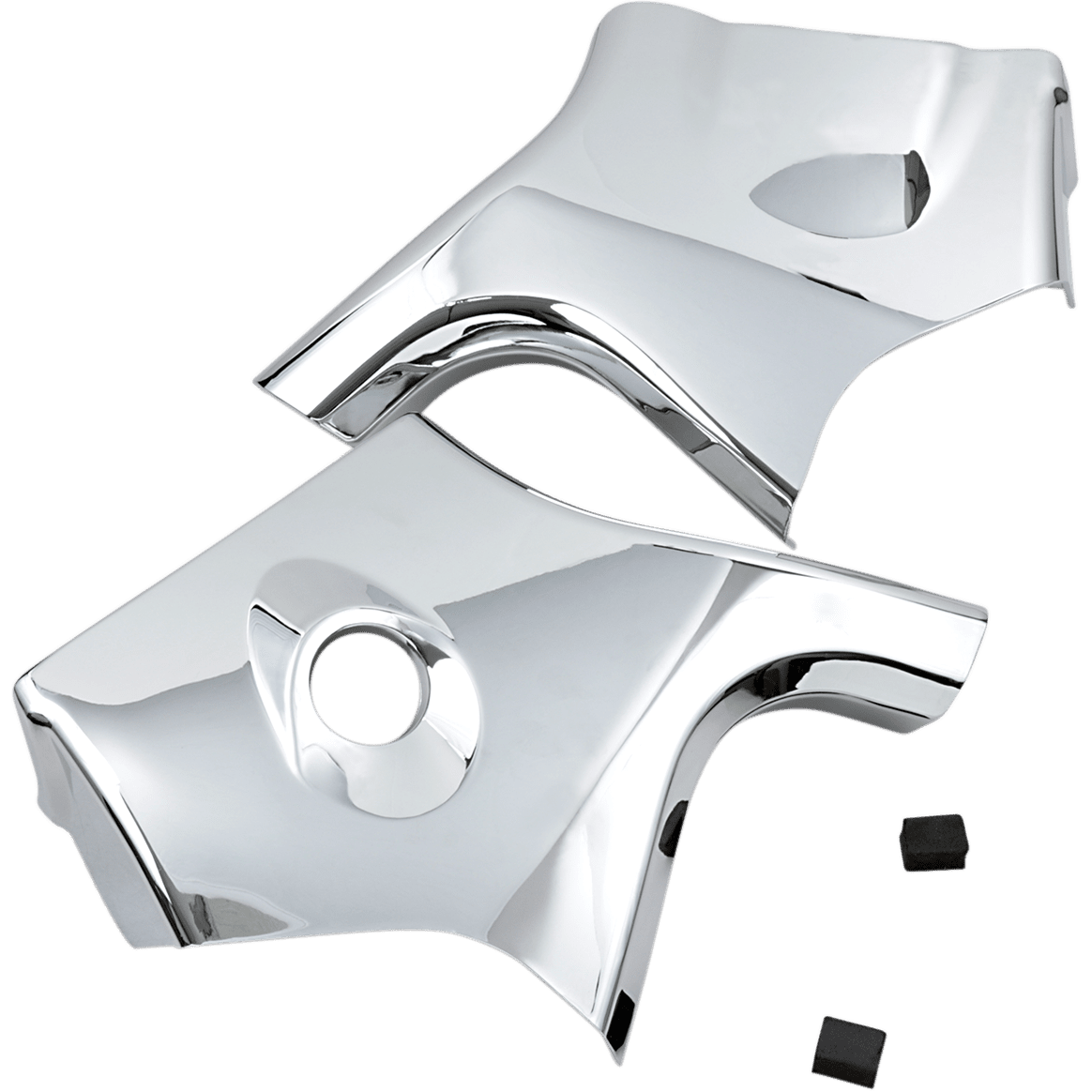 SHOW CHROME Neck Covers Chrome 82201