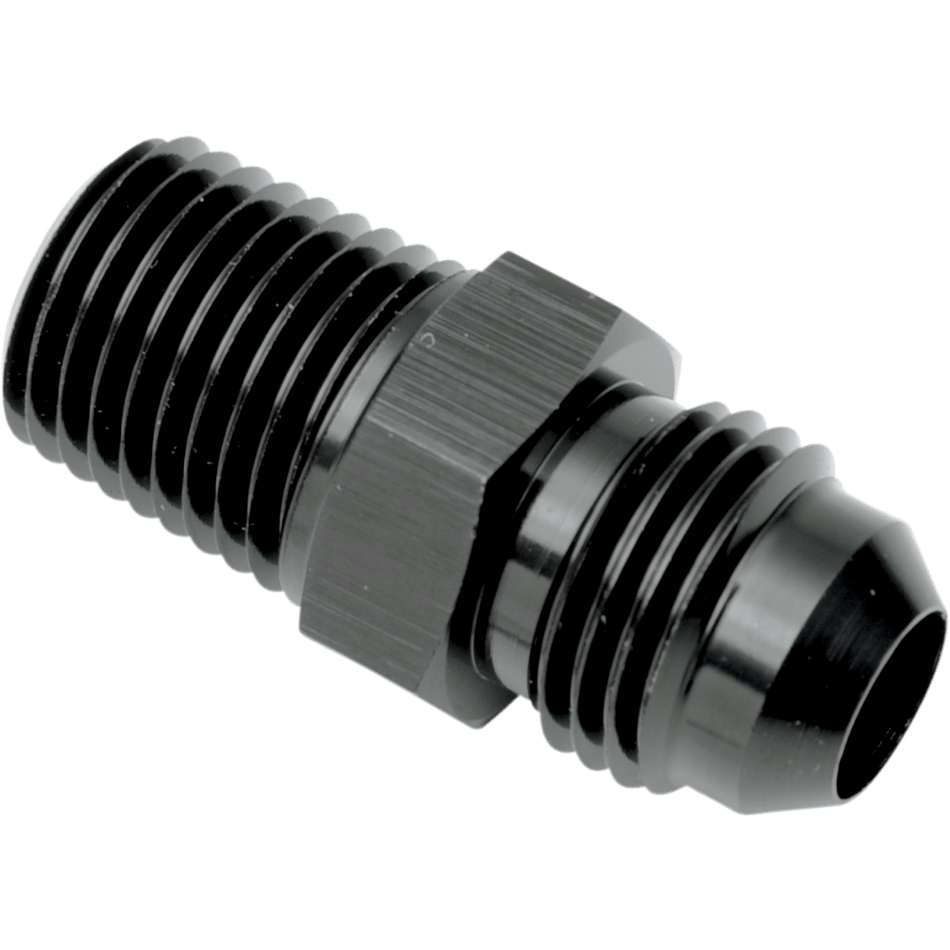 GOODRIDGE Oil Line Fitting Black -Straight 1/8" NPT