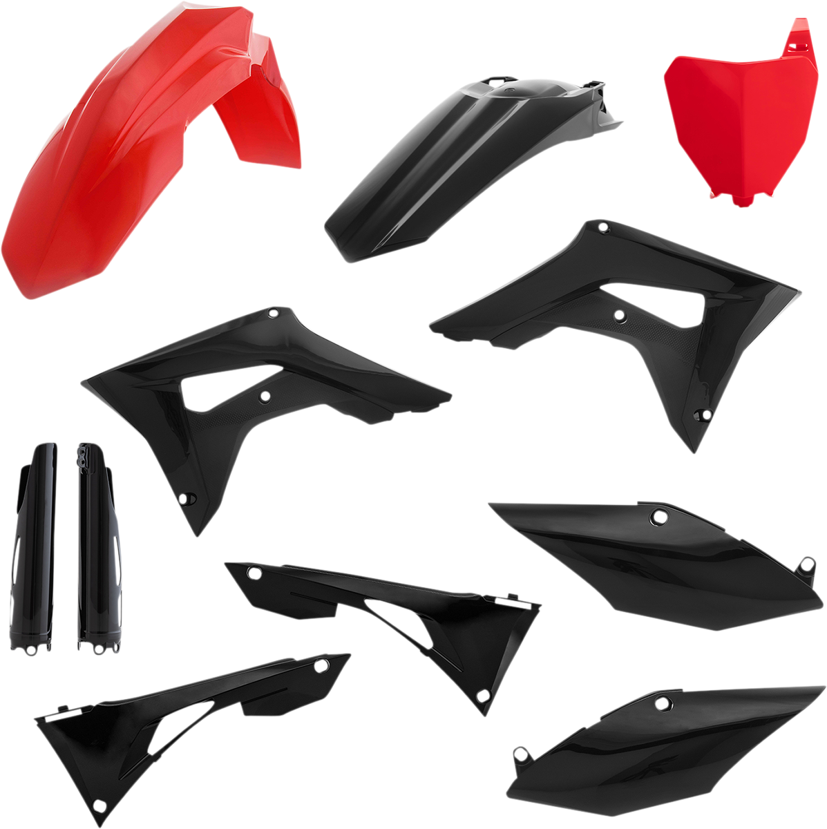 ACERBIS Full Replacement Body Kit Red/Black 2736251018