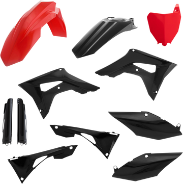 ACERBIS Full Replacement Body Kit Red/Black 2736251018