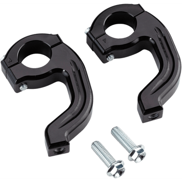 MOOSE RACING Handguard Clamp Contour Pro Taper Black