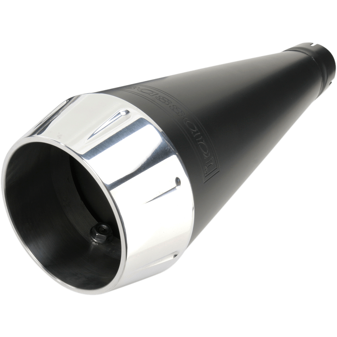 BASSANI XHAUST Road Rage Exhaust Black Short '04-'13 XL 14122J