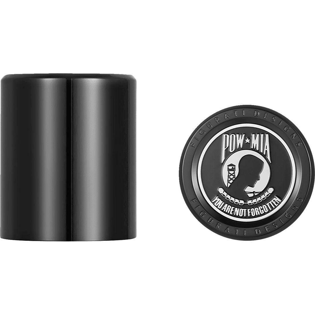 FIGURATI DESIGNS Docking Hardware Covers POW MIA Short Black FD50DC2530BK