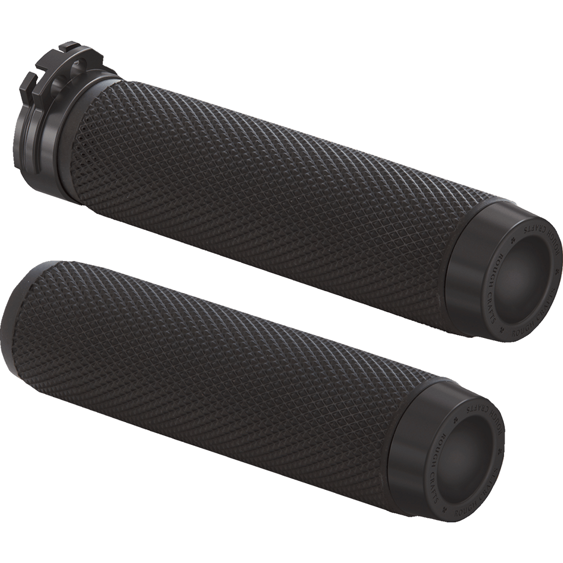 ROUGH CRAFTS Grips Knurled Cable Black