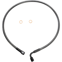 MAGNUM SHIELDING Brake Line 10 mm-90° 28" Black Pearl AS47228