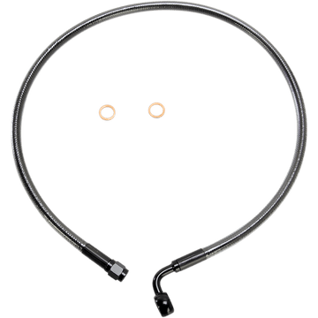 MAGNUM SHIELDING Brake Line 10 mm-90° 28" Black Pearl AS47228