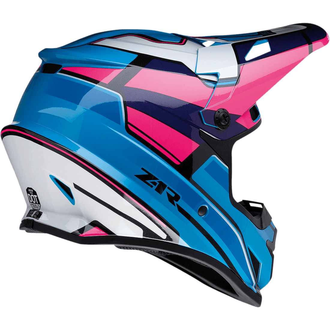 Z1R Rise Helmet MC Pink/Blue Medium