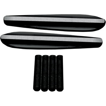 COVINGTONS Turn Signal Eliminators Finned Black