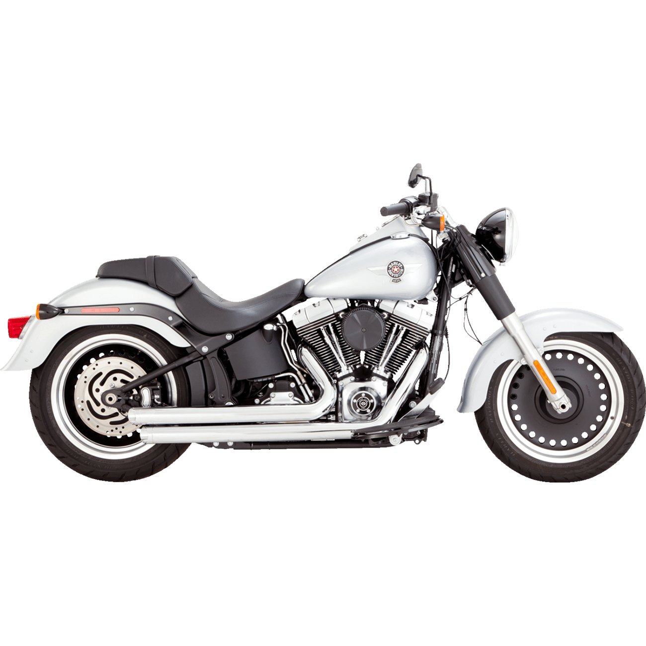 VANCE & HINES Big Shots Staggered Exhaust System Chrome 17339