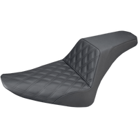 SADDLEMEN Step-Up Seat Front Lattice Stitch Black FLS 81226172