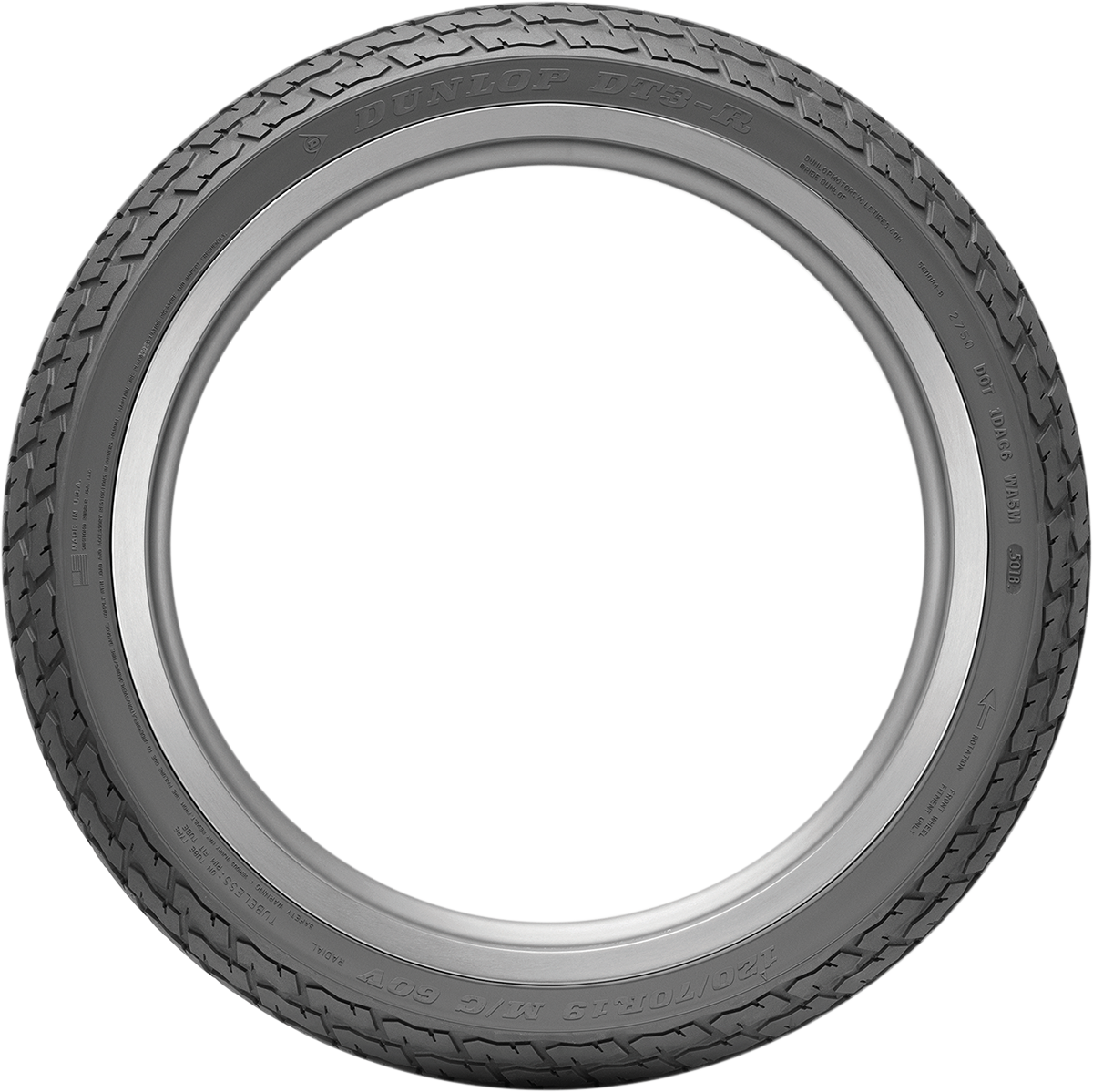 DUNLOP Tire DT3 Front 120/70R19 60V 45041332