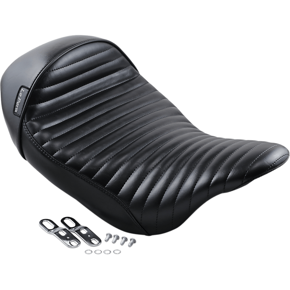 LE PERA Stubs Cafe Seat Pleated Black LK427 PT