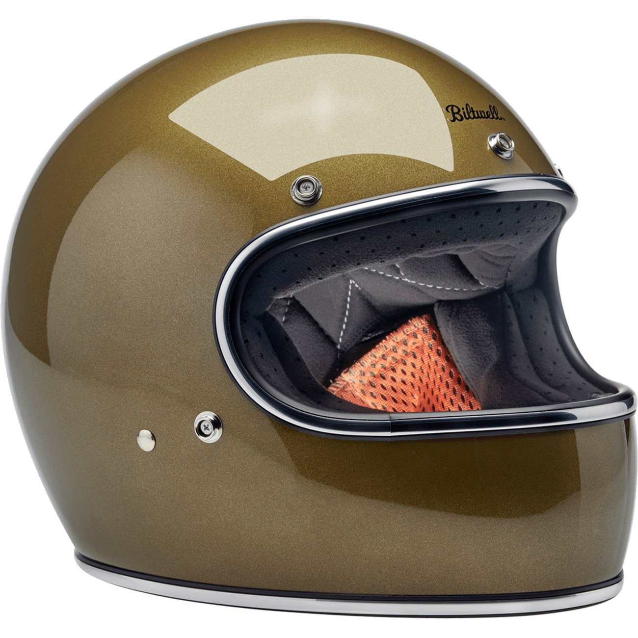 BILTWELL Gringo Helmet Ugly Gold Medium 1002363503