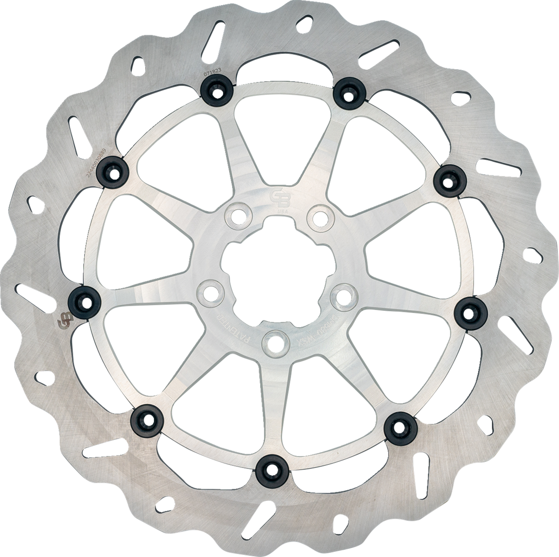 GALFER Brake Rotor Front Silver DF680CWSXC