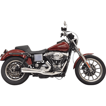 BASSANI XHAUST Ripper 2:1 Exhaust System Chrome 1D5C