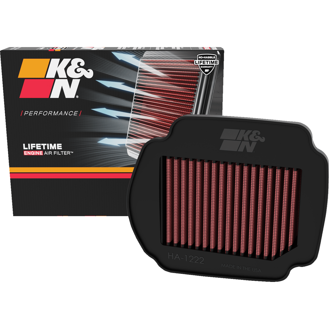 K & N OE Replacement High-Flow Air Filter Honda HA1222