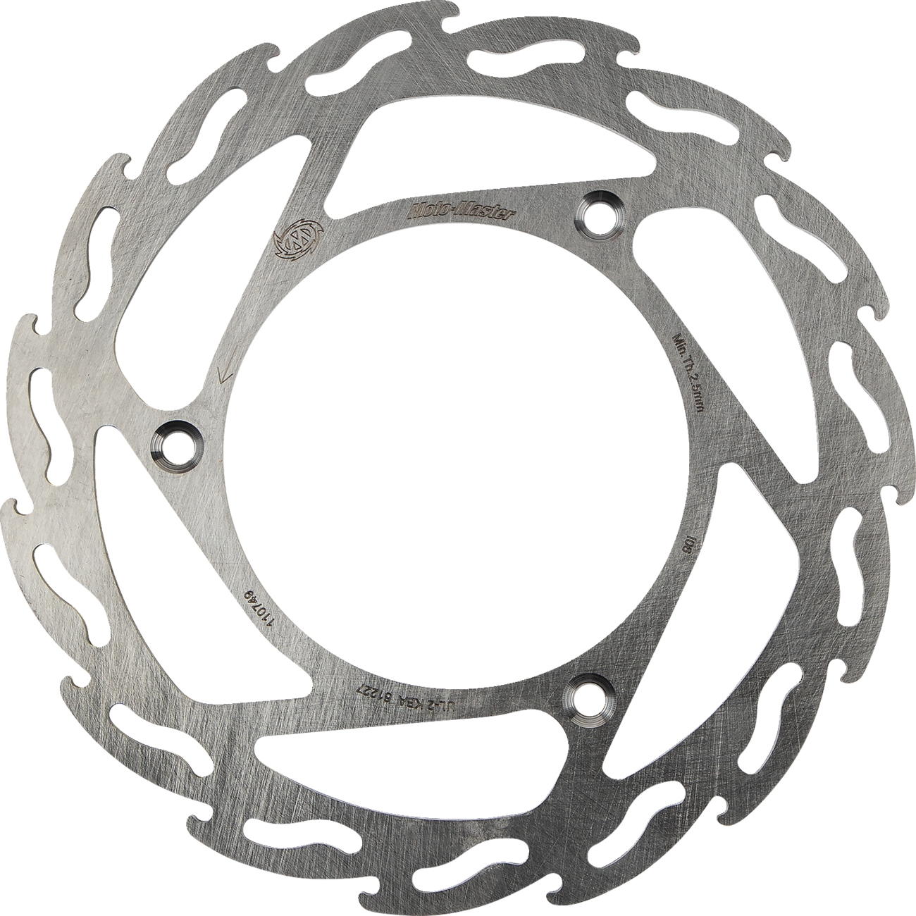 MOTO-MASTER Brake Rotor Front Flame