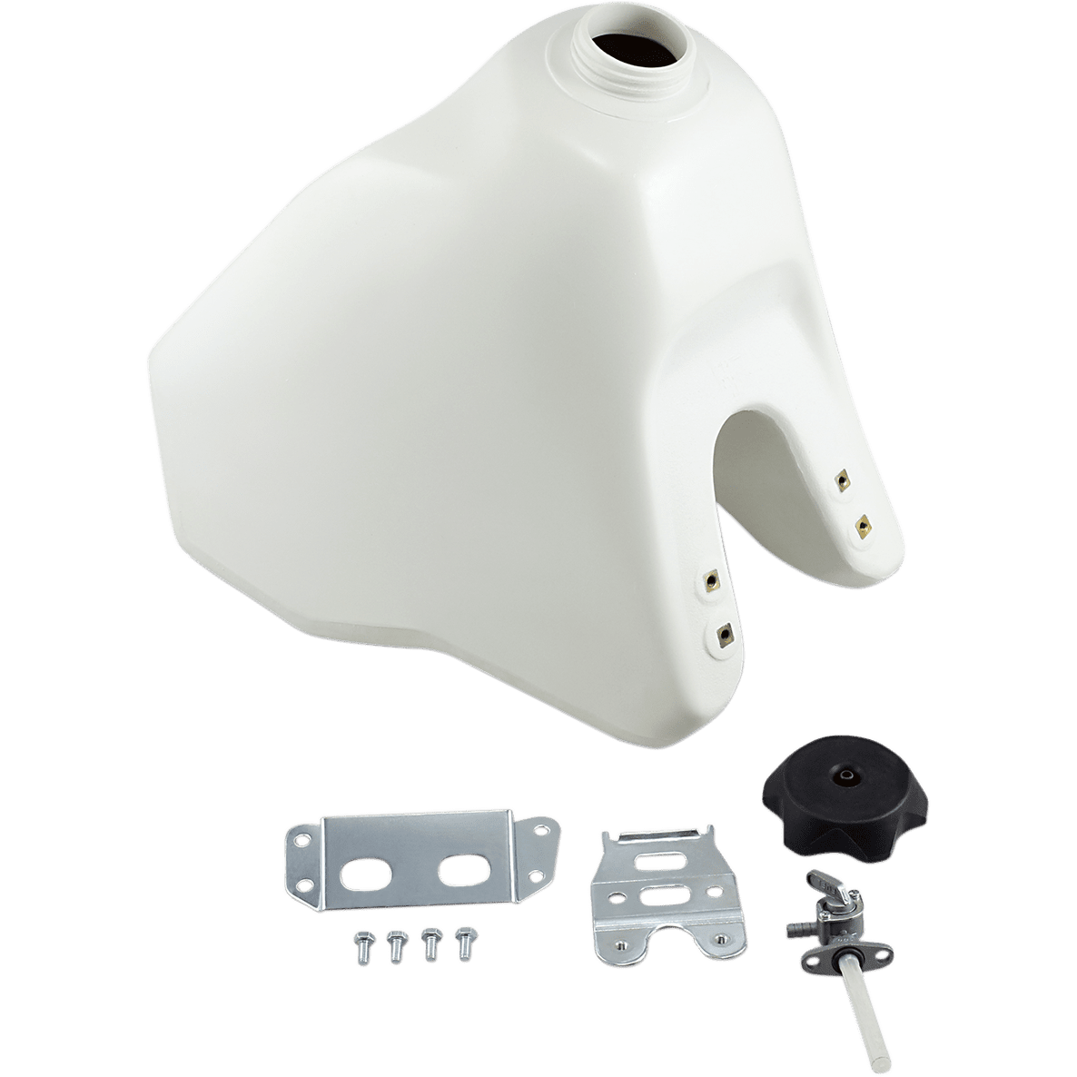 IMS PRODUCTS INC. Large-Capacity Gas Tank White Suzuki 3.5 Gallon 115514W1