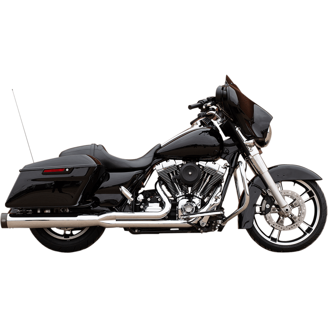 S&S CYCLE 2-into-1 Exhaust for '95-'16 FL Chrome 5500776