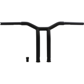 BURLY BRAND Handlebar Dominator Raked 12" Matte Black B126052SB