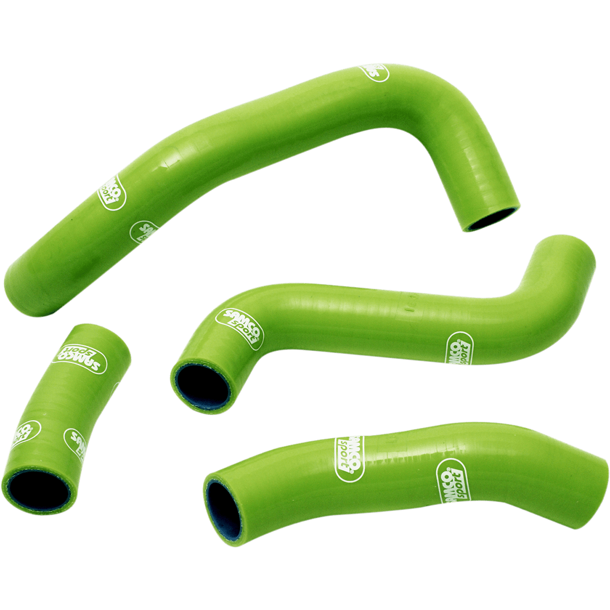 SAMCO SPORT Radiator Hose Kit Green Kawasaki KAW17GN